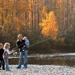 Family Fishing in Alaska